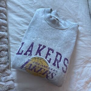 Gray Lakers Sweater